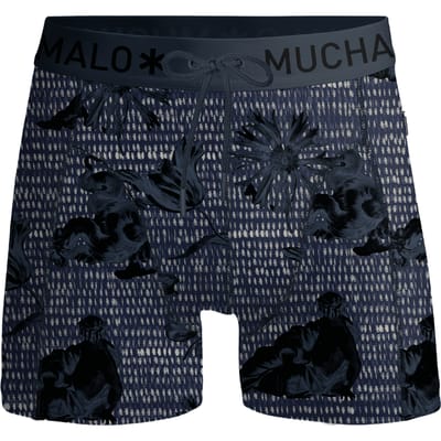 Muchachomalo Jongens Tight Zwembroek - 1 Pack - Maat 122/128 - Print - Boys Zwembroek - Met Trekkoord