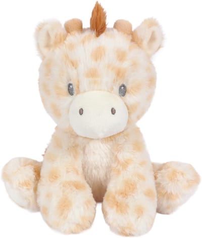 PIA Soft Toys-Pluche knuffeldier - Giraf zittend 19 cm