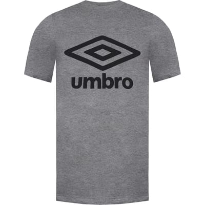 Umbro Groot Logo Heren Grijs T-Shirt
