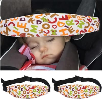 Set van 2 Verstelbare Hoofdsteunen voor Kinderen - Ideaal voor Autostoel en Kinderwagen, Comfortabel en Ondersteunend