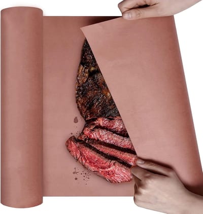 Roze Butcher Paper - 30 cm × 30 m - BBQ Kraft Paper - Originele Butcher Paper Roll - Voor Smoker en Barbecue - Vissen, Vlees, Grill