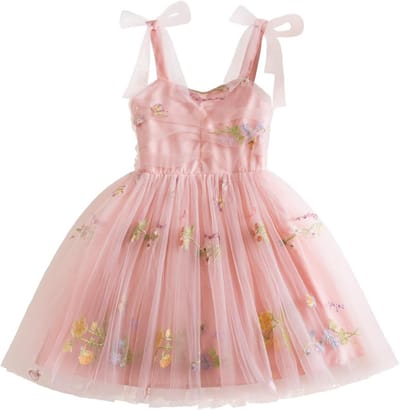 Kleurrijke Regenboog Jurk voor Meisjes met Ruffles en Lange Mouwen, Pailletten en Tulle Rok voor Kinderen van 1-6 Jaar