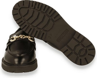 Marco Tozzi Dames Mocassin Black | Zwart | Maat: 38