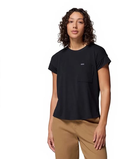 Columbia Daniela Falls™ T-shirt Met Korte Mouwen Zwart XL Vrouw