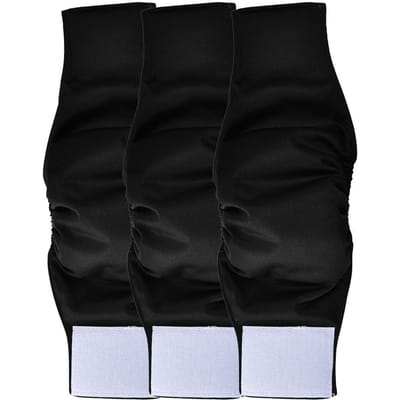 3 Pièces Ceinture Abdominale Réutilisable Pour Chiens Mâles Lavable Couches Pour Chien Animal de Compagnie Pantalons Physiologiques Respiration Courte Couches Pour Chiot Fournitures de Fixation (as the picture,XS (Waist 17-23cm))