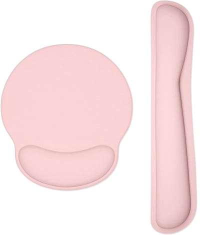 Ergonomische Toetsenbord- & Muispolssteun Set – Memory Foam – Comfortabele Polssteun met Antislip voor Laptop, PC & Gaming