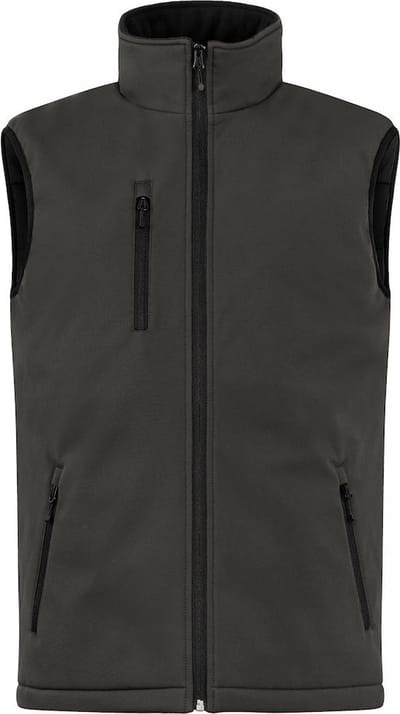 Clique Padded Softshell Vest 020958 - Donkergrijs - XS