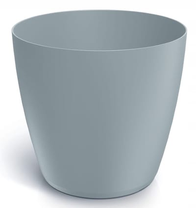 Prosperplast Mate - Bloempot - Lichtgrijs - 17,8 cm Diameter - 16,4 cm Hoogte