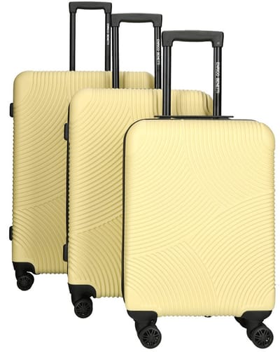 Enrico Benetti Louisville ABS Kofferset 3-delig - Geel
