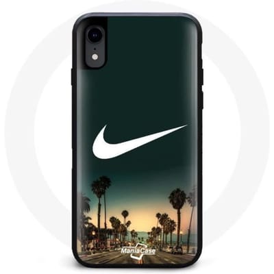 Coque de téléphone - Nike - Iphone XS - Vert - Souple - Protection contre les chocs noir