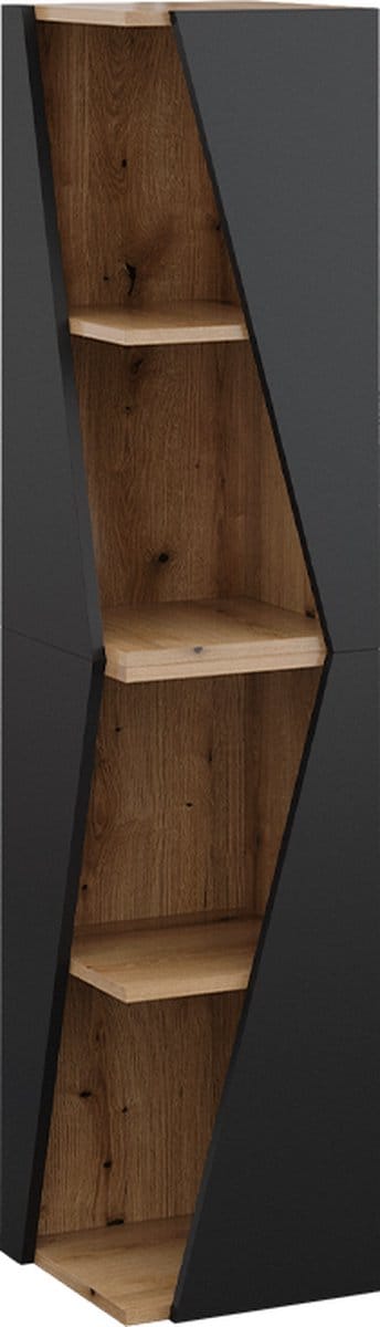 Vicco Benno Badkamerkast – 31.6 x 70.5 cm met 3 legplanken Antraciet