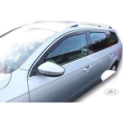 Heko Deflecteurs D'Air / De Vent Pour Volkswagen Passat B6 B7 2005-2015 Break 4pcs, Aérodynamique, Montage Facile
