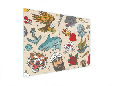 TMK ArtDeko - Snijplank - 40x30 cm - Veilig en Modern - Antibacterieel