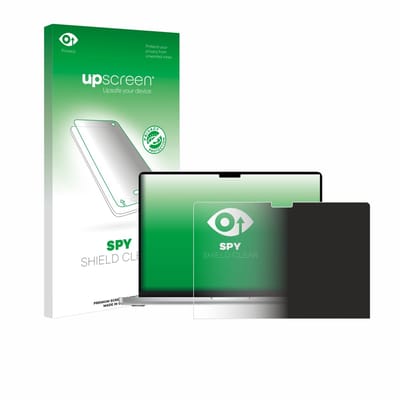 upscreen - privacy screenprotector voor Apple MacBook Pro 14" M2 2023 - Folie Beschermfolie Blauwlichtfilter