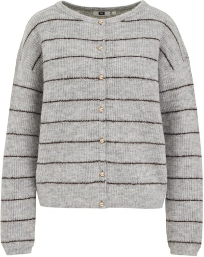 WE Fashion Knitted Cardigan Blended Light Grey Taglia: L | Cardigan Outlet | Donna | Grigio