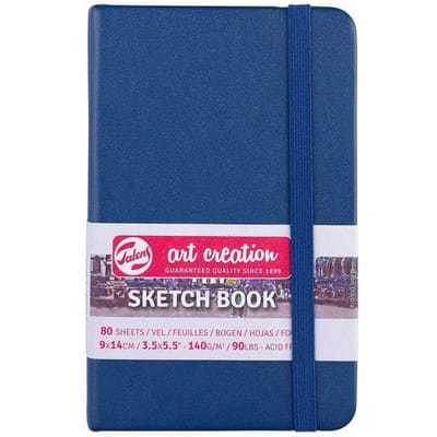 Talens Art Creation schetsblok 9x14cm - 80 vellen - blauw