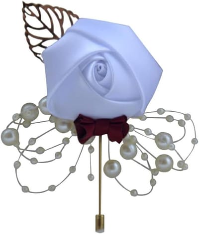 Bloemen Broche - Chic Speld - Feestelijke Outfit - Stijlvol Design - 10x5x2 cm - Multicolor