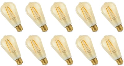 Spectrum LED Lamp E27 4.9W 230V - 490 Lumen - 2400K Warm wit - Gezellig licht - Energiezuinig - 10 stuks