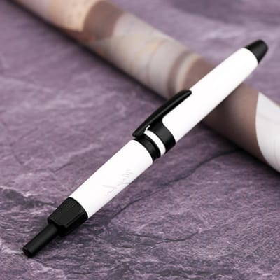 Elegante vulpen met zwarte afwerking, extra fijne nib, converter en etui - Perfect voor schrijfliefhebbers en cadeau's