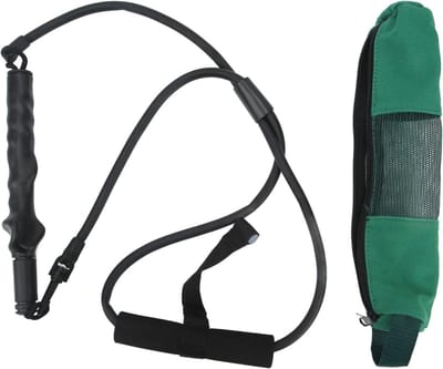 Swing Trainer - Spierversterker Elastiek - Houding Verbeteren - 360 Graden Rotatie - 29 x 8 x 5 cm - Zwart