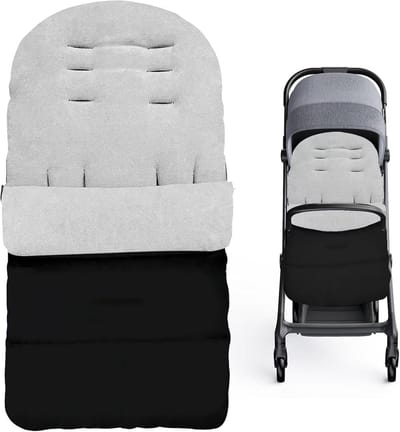 Waterdichte Voetenzak voor Kinderwagen - Universeel, Afneembaar, Wasbare Bescherming voor Baby