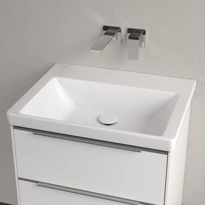 Villeroy & Boch Subway 3.0 cabinet washbasin 60 cm, without tap hole, without overflow 4A706301