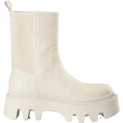 Dameslaarzen van nappa Buffalo Flora Chelsea Hi
