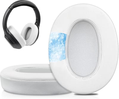 Dailygoods - SOULWIT verkoelende gel vervangende oorkussens voor Sony WH-XB900N/WH-CH710N/WH-CH720N/WH-RF400/MDR-RF895RK hoofdtelefoons, earpads cushions met schuim met hoge dichtheid
