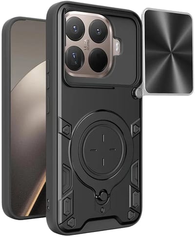 Hoesje geschikt voor Xiaomi 15T Pro - Techsuit CamGuard Pro Back Cover - Zwart