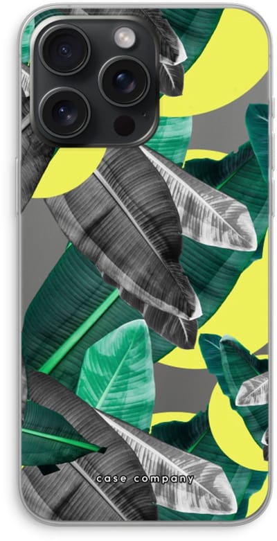 Case Company® - Hoesje geschikt voor iPhone 15 Pro Max hoesje - Fantasie jungle - Soft Cover Telefoonhoesje - Bescherming aan alle Kanten en Schermrand