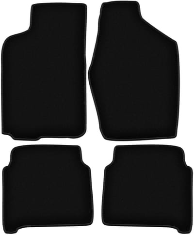 BASIC zwarte veloursmatten voor: Toyota Camry V20 II sedan (1986-1991)