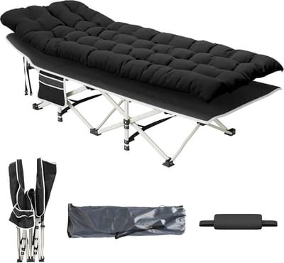 Lexium Veldbed - Kampeerbed - Veldbedden - Veldbed Kamperen - Kampeermatras
