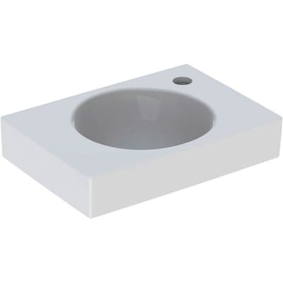 Geberit Preciosa II hand wash basin 40 x 28 cm with tap hole 273240000