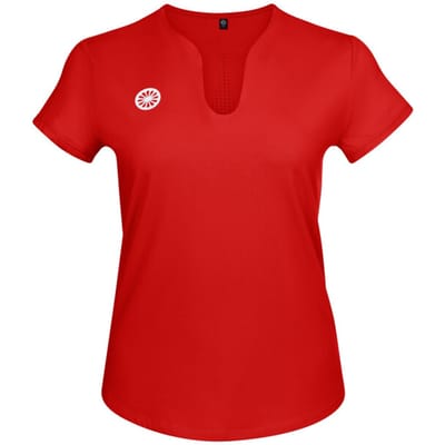 THE INDIAN MAHARADJA - breeze tee - Tennis t-shirt korte mouw dames - Rood