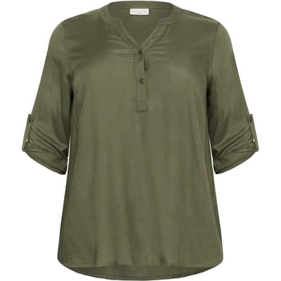 Damesblouse met lange mouwen KAFFE Curve Sida