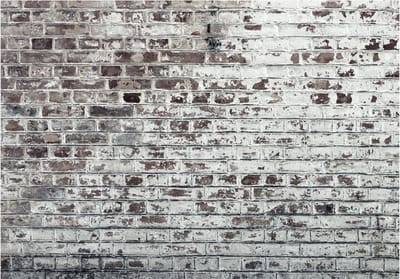Fotobehangkoning - Behang - Vliesbehang - Fotobehang Vintage Bakstenen Muur - Old City - 150 x 105 cm