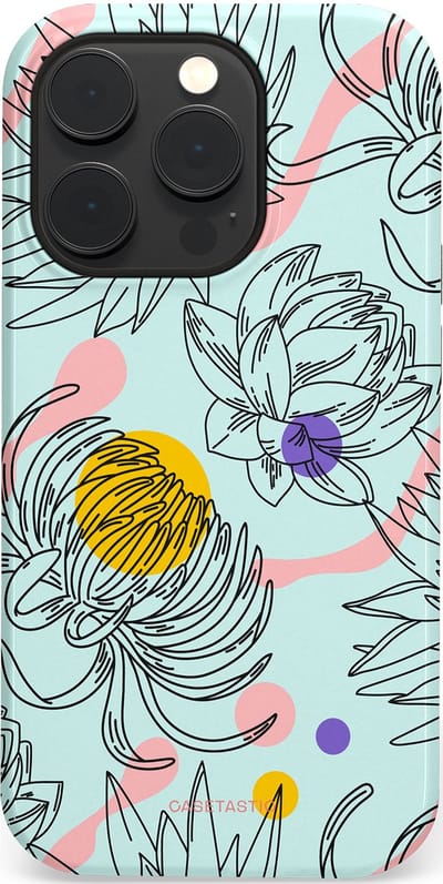 Casetastic Hoesje Geschikt voor Apple iPhone 14 Pro Magsafe - Stijlvolle Beschermende Duo-layer Case - Wildschets