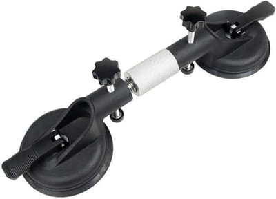 Tegel Lifter - Zuignap Drager - Vloeren Plaatsen - Variabele Hoek - 12 cm - Aluminium