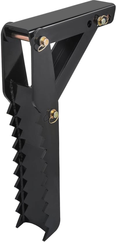 VEVOR graafmachine duim 32" tanddikte 12,7 mm zware graafmachine duim gelaste duimbevestigingen zwart staal mechanisch verstelbare duim voor graaflaadmachine