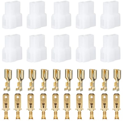 T-Type 2 Pin Plug Male Female Socket Connector en Terminals Kit voor Diverse Auto's en Apparatuur