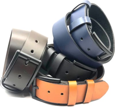 4 CM JEANS RIEM 40602-1 ZWART MAAT 85