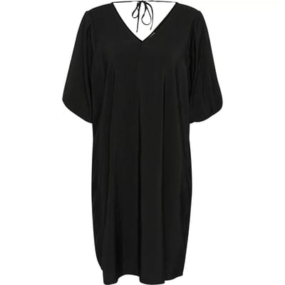 Kaffe Jurk Kagabby Dress 10509764 100121 Black Deep Dames Maat - 38