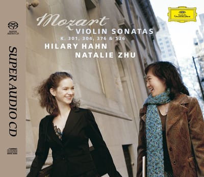 Hilary Hahn & Natalie Zhu - Mozart: Violin Sonatas (SACD)