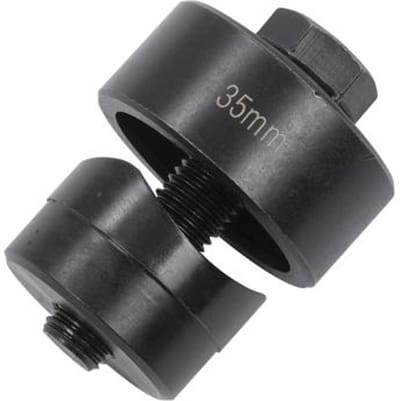 Kreator Gatenspons KRT993001 - Snijbreedte 35 mm - Staal 40Cr