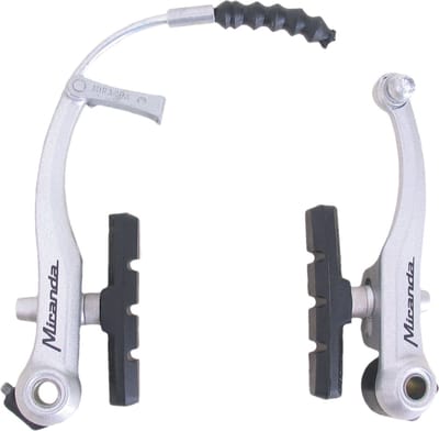 Miranda Universele V-brake set - Aluminium - Zilver - 108 mm arm - 70 mm remblokjes