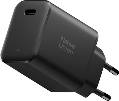 Native Union USB-C Wandlader 45W - Universeel - Zwart