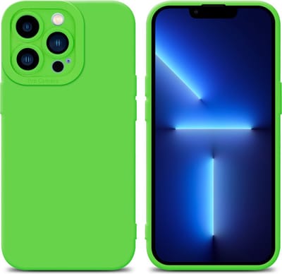 Cadorabo Hoesje geschikt voor Apple iPhone 12 PRO in FLUID GROEN - Beschermhoes gemaakt van flexibel TPU silicone Cover Fluid Case