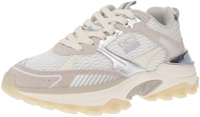 D.Franklin DFSH347007 Track Flame - Damesschoen - Zilver-metallic