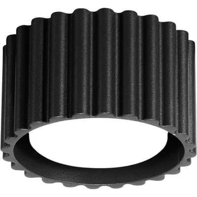 Sollux Lighting Plafondlamp Aura - Gx53 - zwart - aluminium - 10x10x6cm