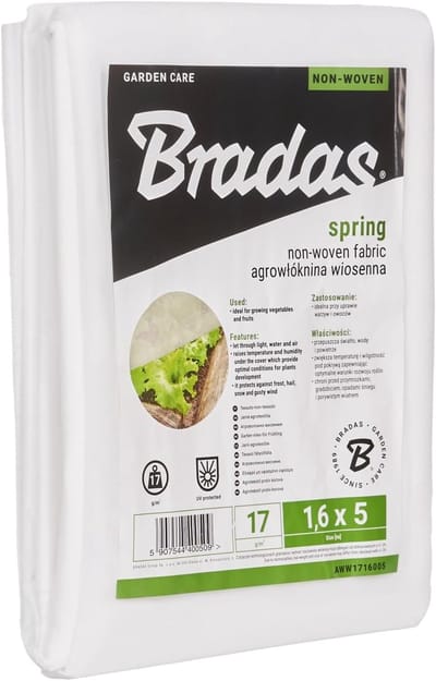 Wintervlies Planten - Tuinvlies Vorstbescherming - Planten Beschermen - Ademend Materiaal - 11 m x 100 m - Wit